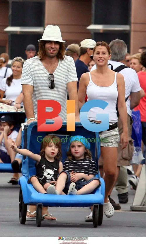 Liam Gallagher and Family Enjoy Disneyland Trip