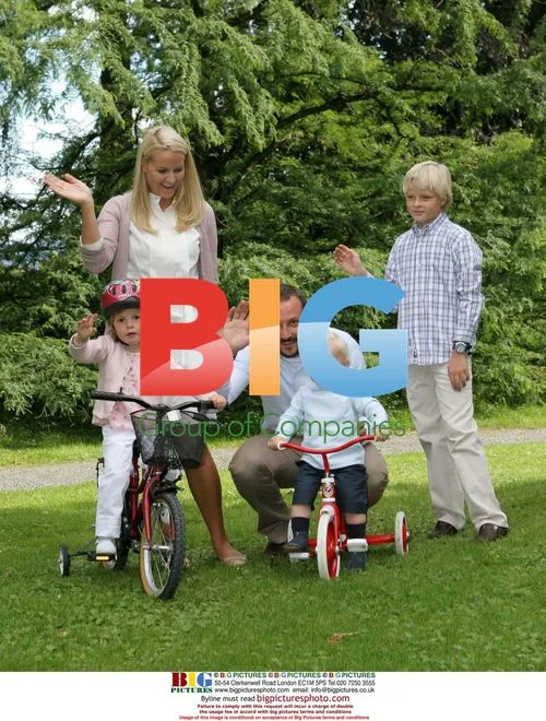 Norwegian Royal Family at Skaugum