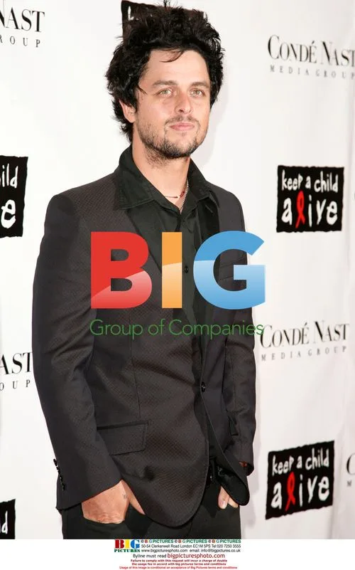 Billie Joe Armstrong at Conde Nast Black Ball