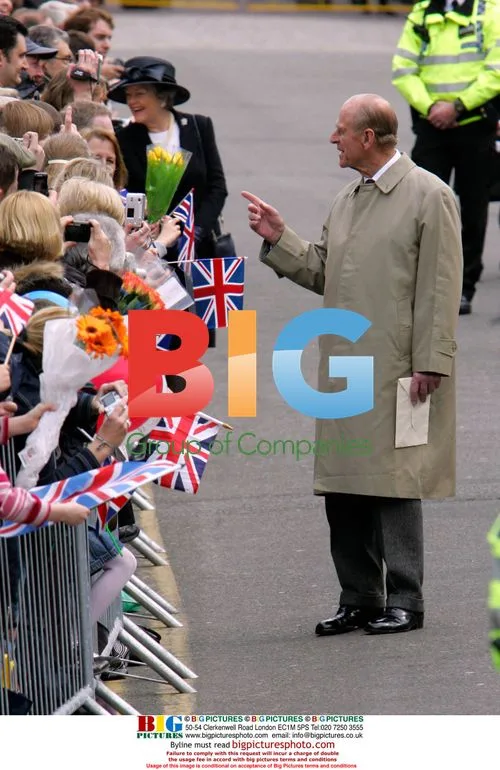 Queen and Prince Philip at Windsor Castle