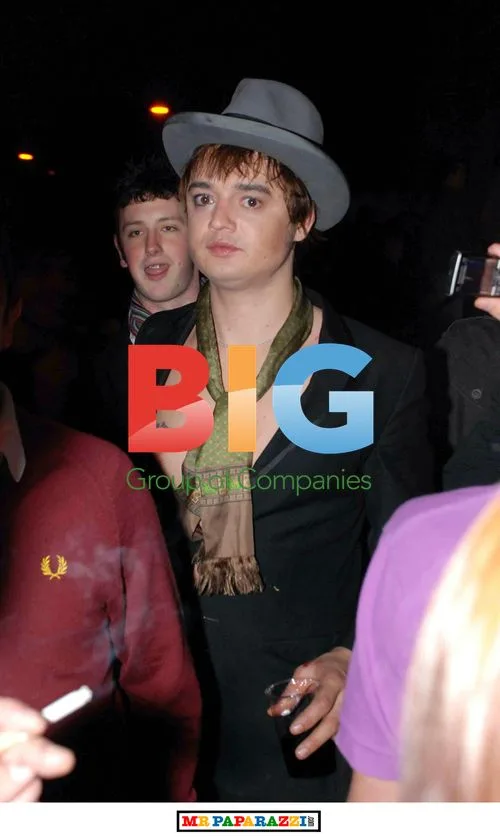 Pete Doherty and Babyshambles Before Gig