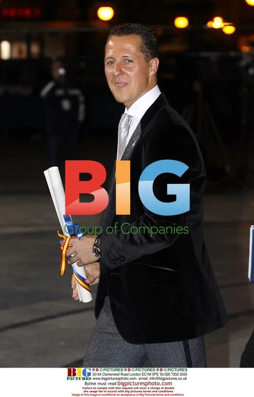 Michael Schumacher at Prince of Asturias Award Ceremony