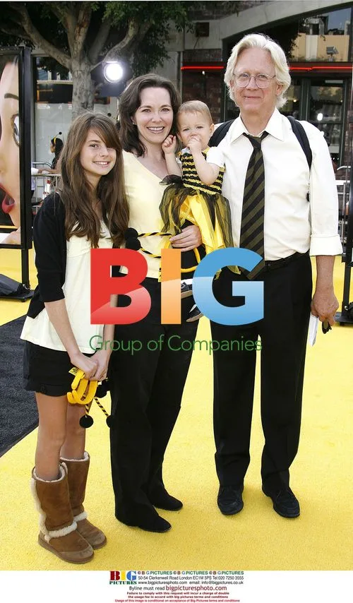 Bruce Davison and family at Bee Movie premiere