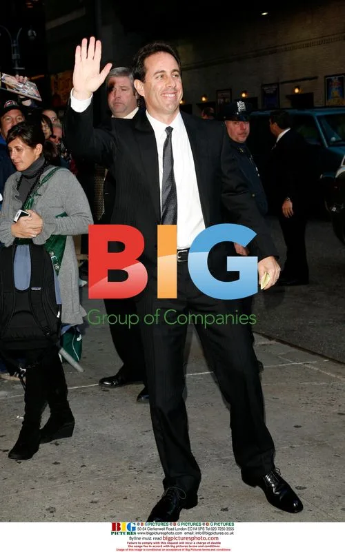Jerry Seinfeld at Late Show Taping