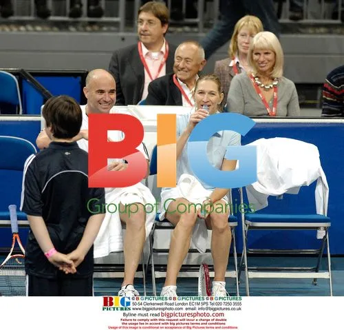 Tennis with Andre Agassi and Steffi Graf