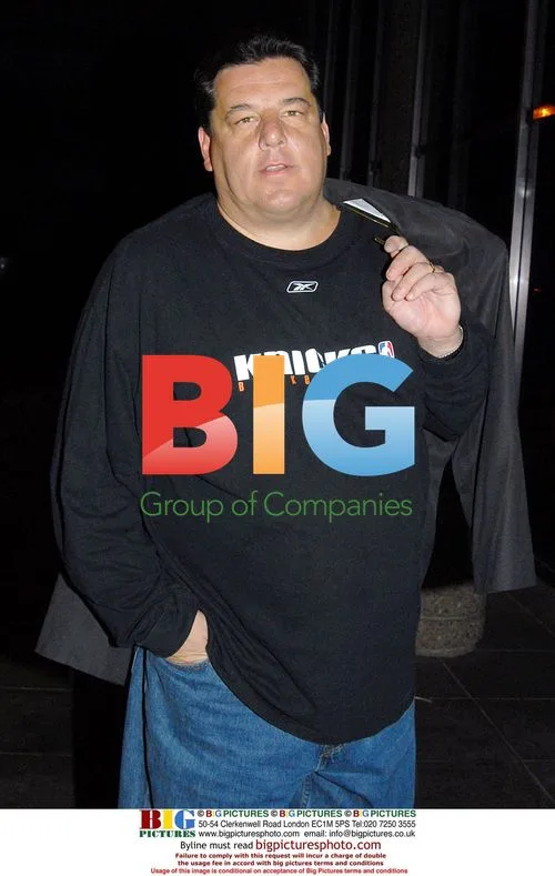 Steve Schirripa Arriving for TV Show Appearance