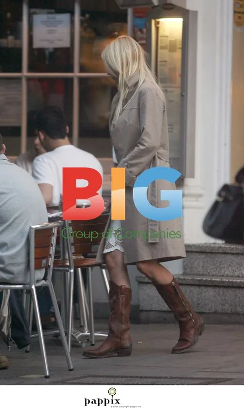 Denise van Outen and James Lance