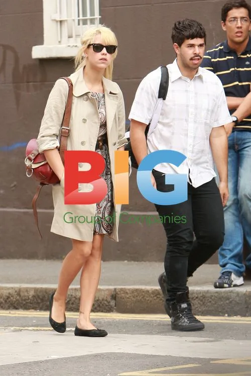 Peaches Geldof Out and About in London