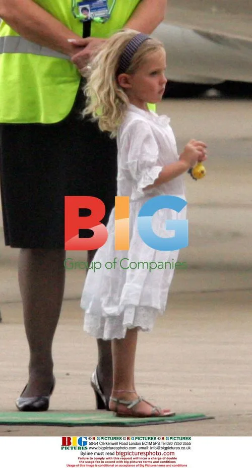 Kate Moss Arrives Back from Holiday