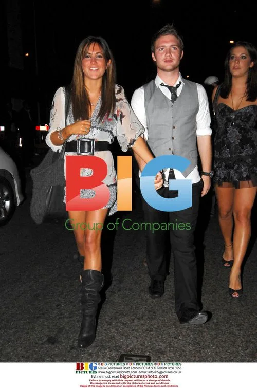 Ciara Jansen and Chris Fountain party at Mahiki