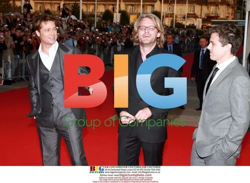 Brad Pitt, Casey Affleck, and Andrew Dominik at \"The Assassination of Jesse James\" Premiere