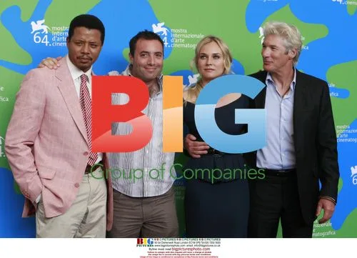 Terrence Howard, Richard Shepard, Diane Kruger and Richard Gere at "The Hunting Party" Photocall