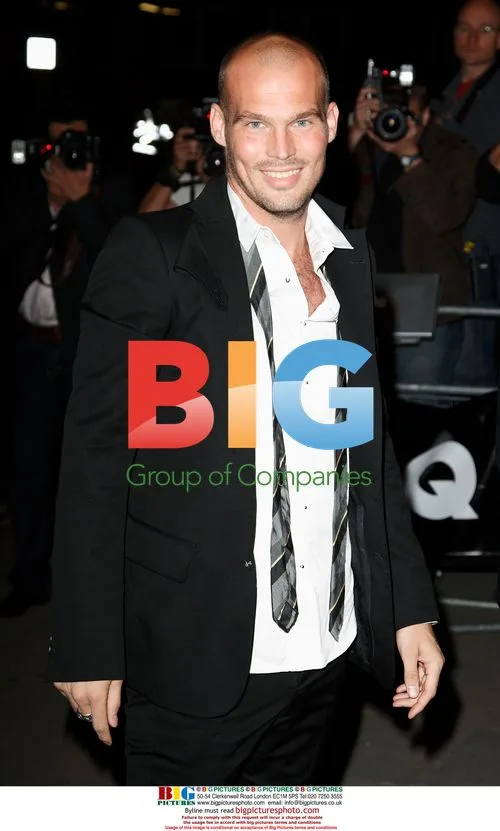 Footballer Freddie Ljungberg at GQ Awards