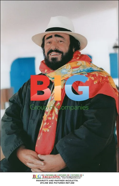 Pavarotti and Partner Nicoletta