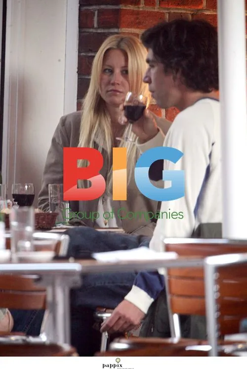Denise van Outen and Boyfriend in London