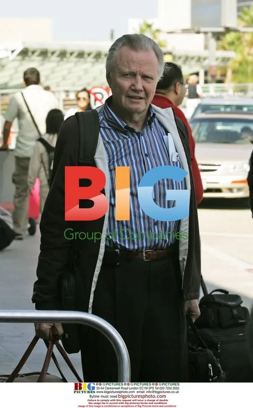 Jon Voight and Skyler Shaye Depart LAX