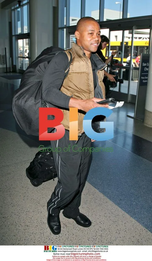 Cuba Gooding, Jr. Departs LAX