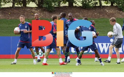 England team training before match