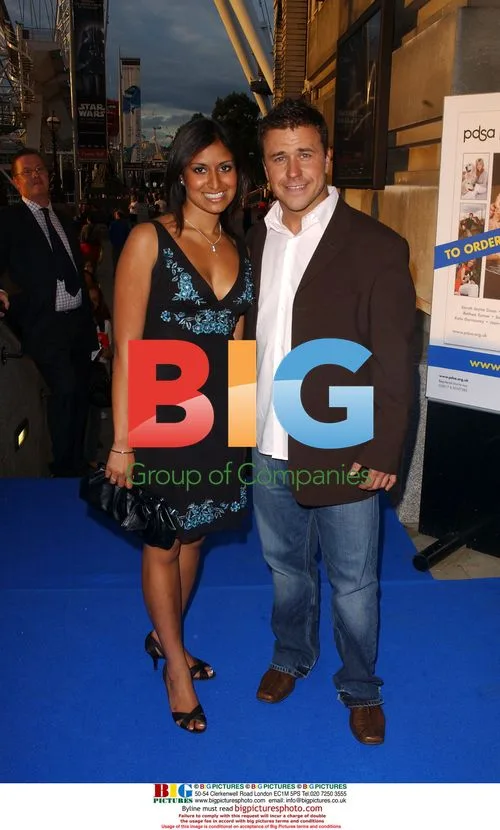 Craig Philips & girlfriend Helen at PDSA Pet Pawtraits Calendar launch