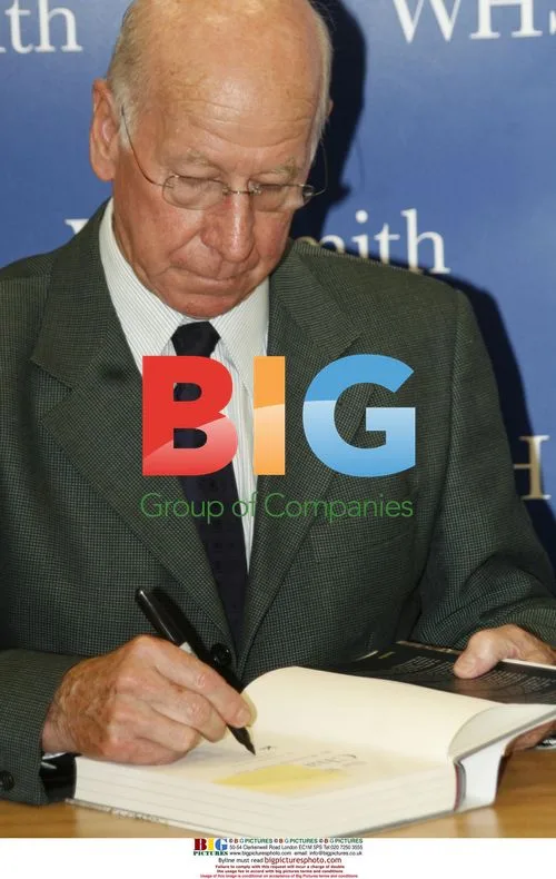 Bobby Charlton Book Signing