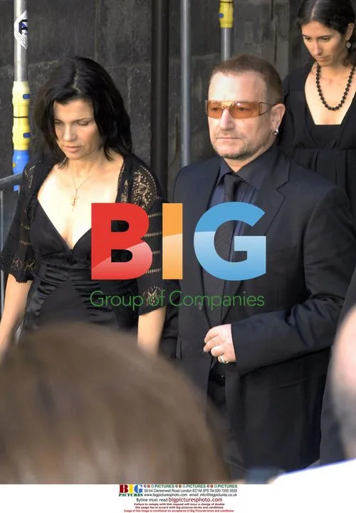 Bono at Pavarotti's Funeral