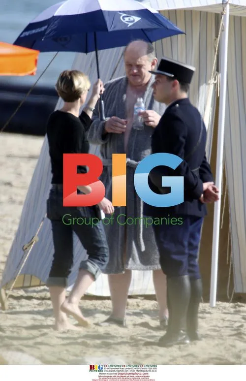 Brendan Gleeson Filming "Churchill at War"