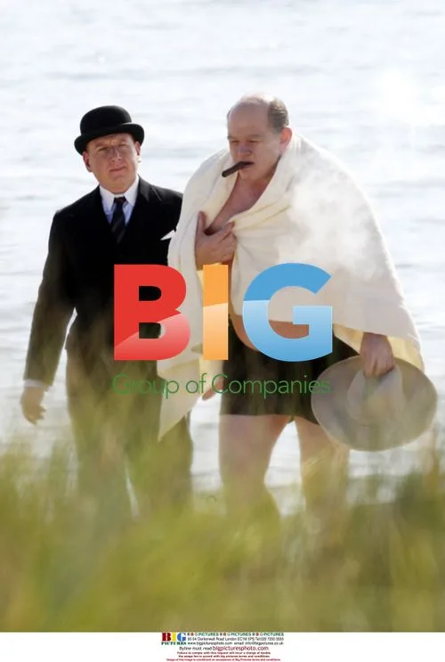 Brendan Gleeson Filming 'Churchill at War'