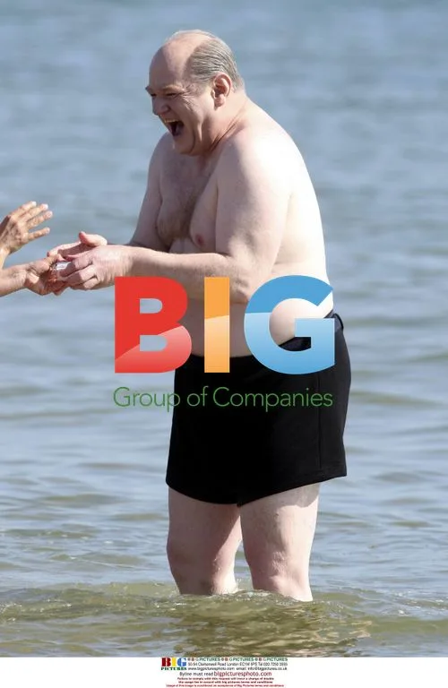 Brendan Gleeson Filming 'Churchill at War'