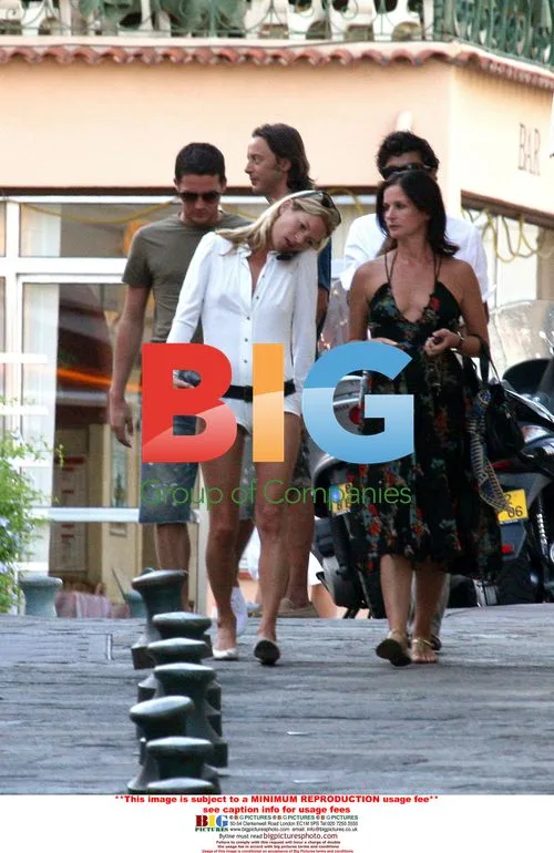 Kate Moss on Holiday in France