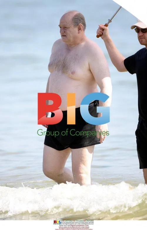 Brendan Gleeson Filming 'Churchill at War'