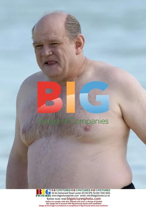Brendan Gleeson filming 'Churchill at War'