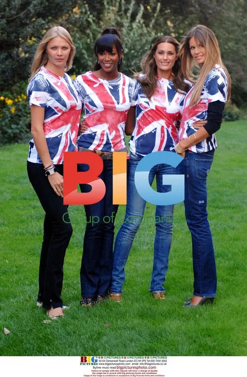 British Models at Fashion For Relief Photocall