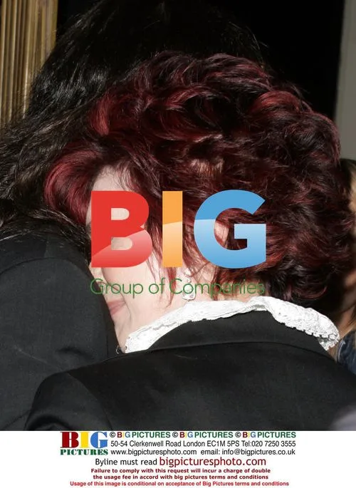 Ozzy and Sharon Osbourne at Kelly's 'Chicago' Debut
