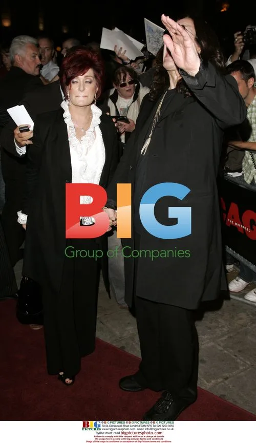 Ozzy and Sharon Osbourne at Kelly's musical debut