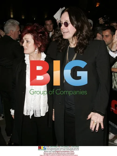 Ozzy and Sharon Osbourne attend Kelly's stage debut