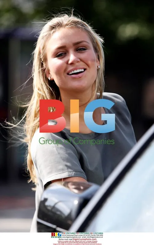 Alex Gerrard spotted getting into car in Liverpool
