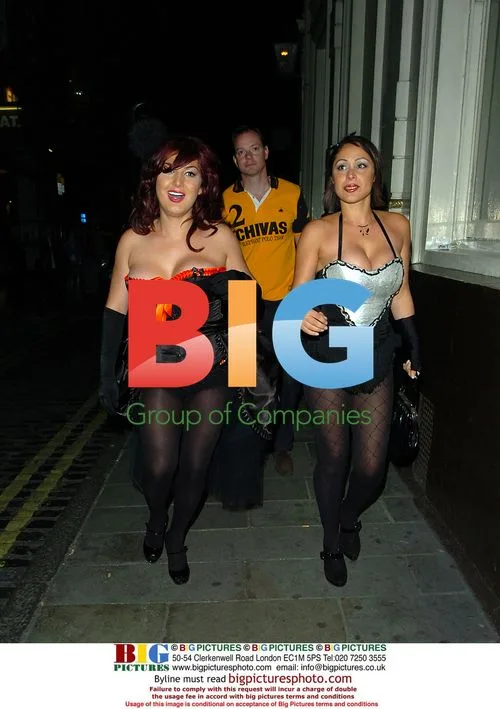 Nadia Almada and Becki Seddiki at Deveaux Burlesque Party