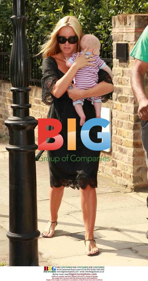 Davinia Taylor Leaving Home with Baby