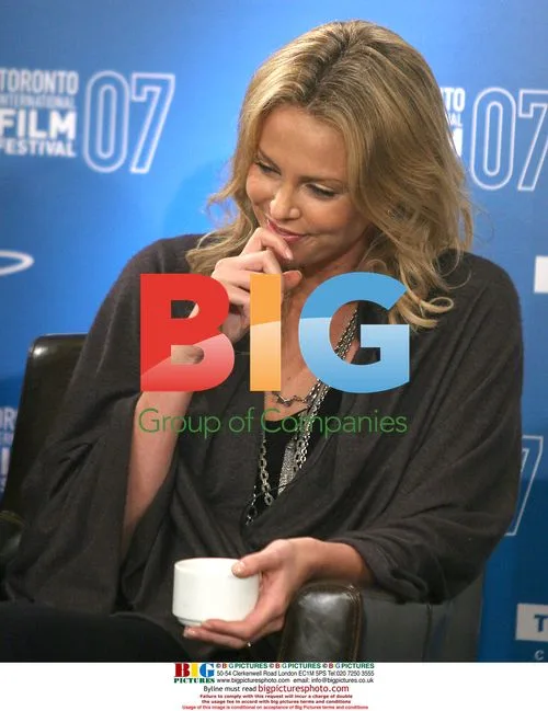 CHARLIZE THERON at 'Battle In Seattle' Press Conference