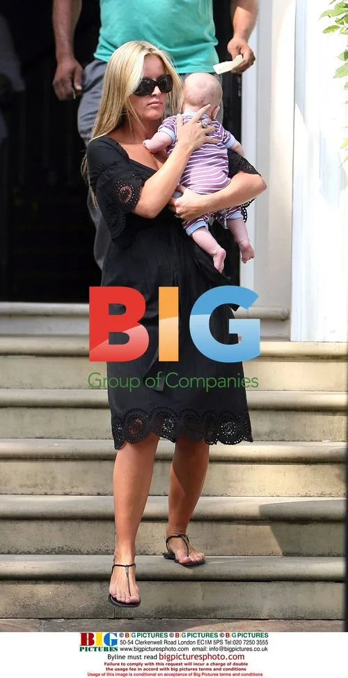 Davinia Taylor Leaving Home with Baby