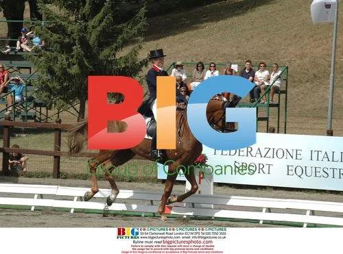 Zara Phillips at Horse Riding European Championship