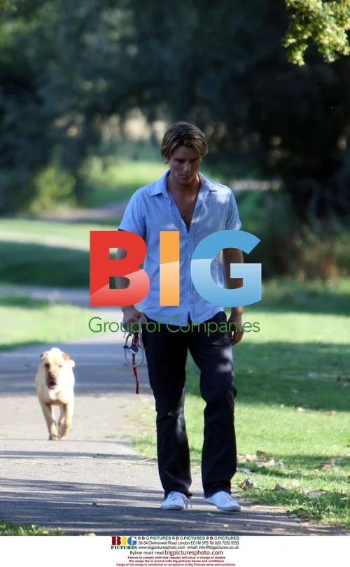 Big Brother's Ziggy enjoys day out with dog