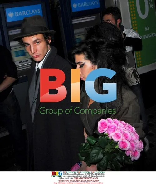 Amy Winehouse and Husband Leave Birthday Party