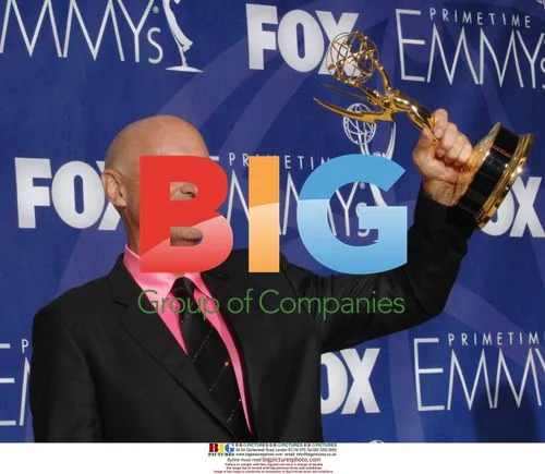 Terry O'Quinn Holds Emmy for 'Lost'