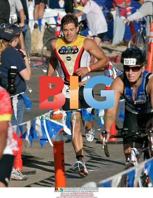 Andy Baldwin at Nautica Malibu Triathlon
