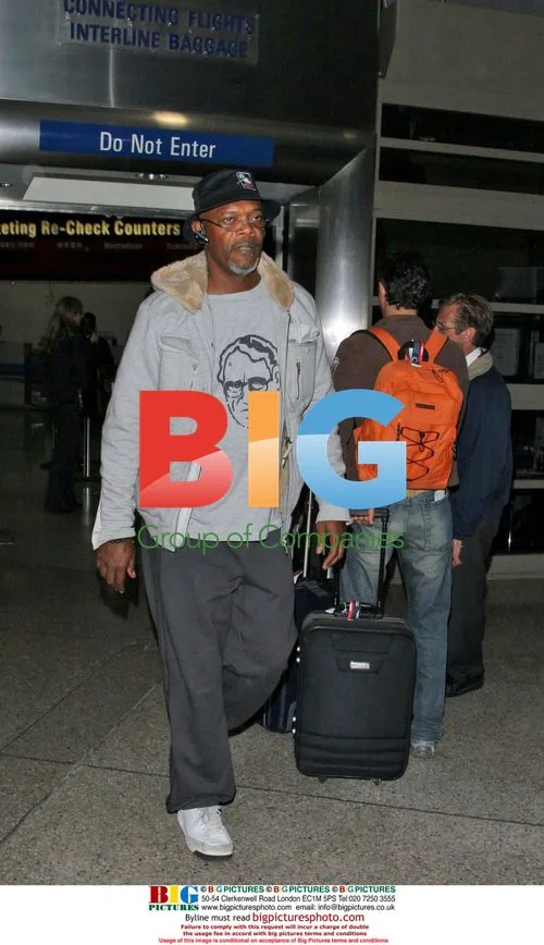 Samuel L. Jackson at LAX
