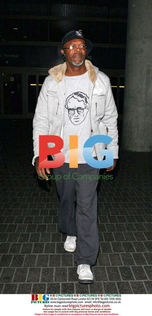 Samuel L. Jackson at LAX