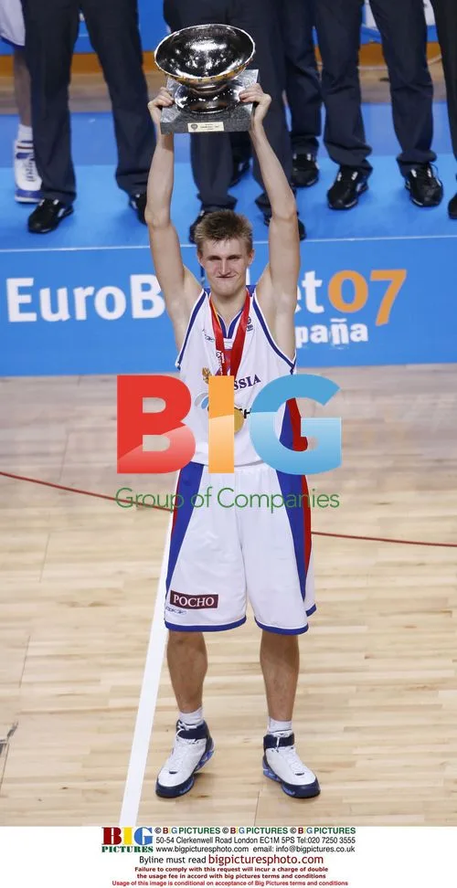 Andrei Kirilenko at Eurobasket 2007 Final