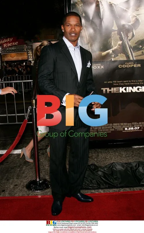Jamie Foxx at 'The Kingdom' LA Premiere