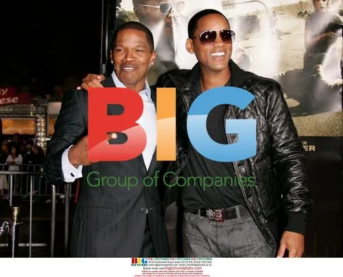 Jamie Foxx & Will Smith at 'The Kingdom' Premiere